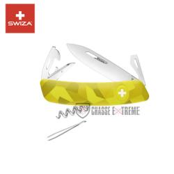 Couteau SWIZA C03 Velor Moss 11 Fonctions