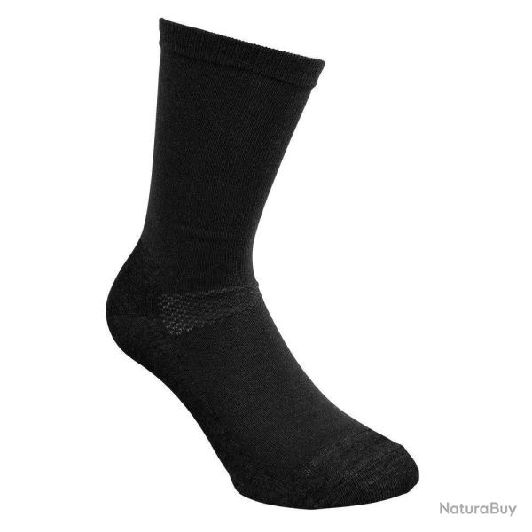 DESTOCKAGE ! Chaussettes en Doublure Noires Coolmax Pinewood - 37-39