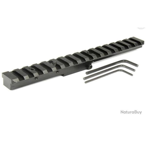 Embase rail picatinny pour Carabine Mosin Nagant