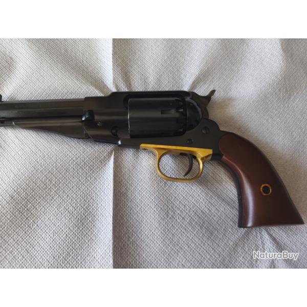 Pistolet poudre noir F.LLI PIETTA 1858 rm acier new sheriff cal.44