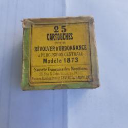 Boite cartouche 1873