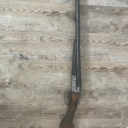Vente d'un fusil &agrave; canons juxtapos&eacute;s Saint-Etienne BRUN LATRIGE 12/65