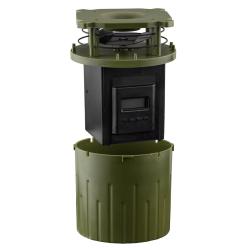 DESTOCKAGE ! Agrainoir Automatique Electrique 6 V projection 8 &agrave; 12 M