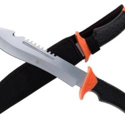 ENCHERE COUTEAU DE SURVIE AVEC BRISE VITRE