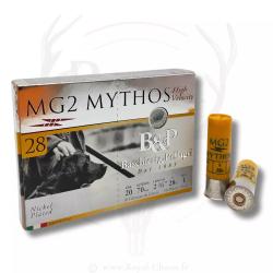 10 cartouches MG2 MYTHOS 28 HV Cal.20 28G BJ B&P 06