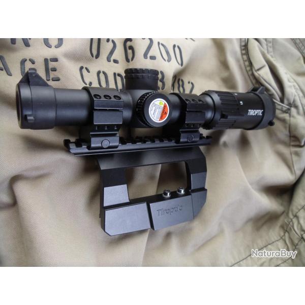 ZASTAVA pack TIROPTIC 1-6X24 r�ticule 4A. Vid�o YouTube