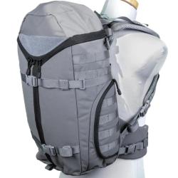 Sac tactique SPECNA ARMS Patrol 40L Gris MOLLE CORUND 500D