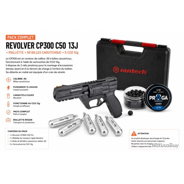 REVOLVER CP300 C50 13J PACK COMPLET