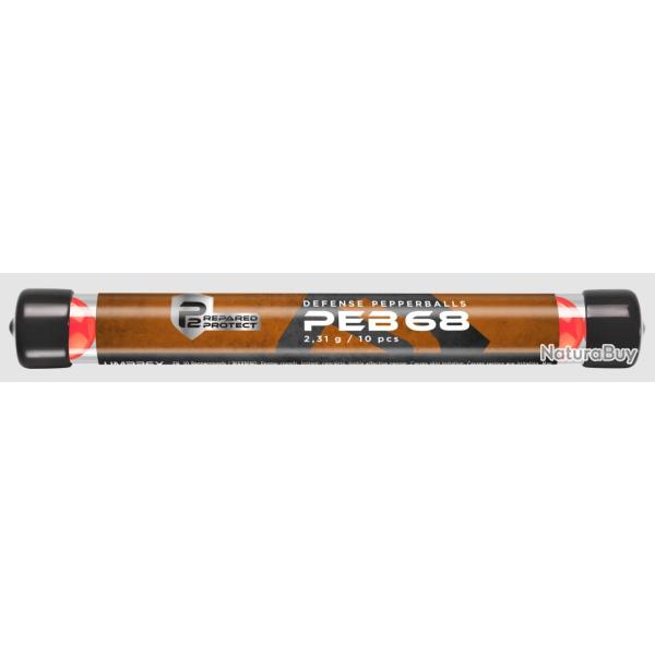 BILLES POIVRE CAL 68 X10