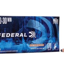 20 BALLES 30.30 FEDERAL POWERSHOK 170G