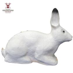 Lapin polaire blanc Cible 3D - SRT