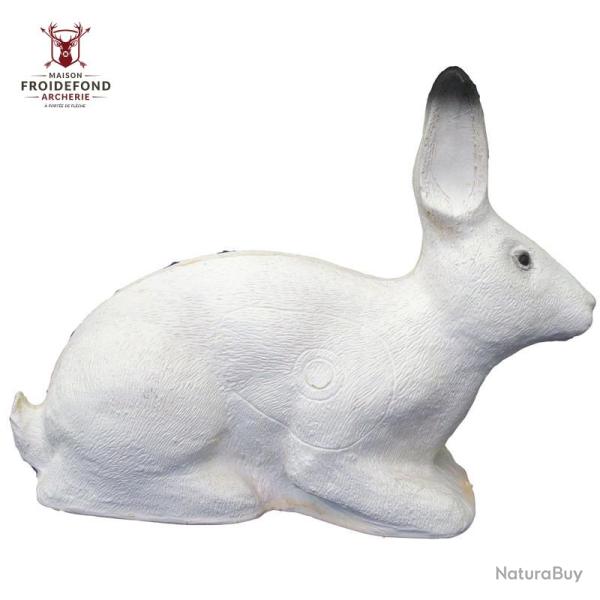 Lapin polaire blanc Cible 3D - SRT