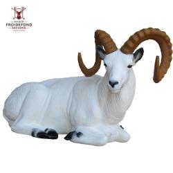 Mouflon de Dall couch&eacute; Cible 3D - SRT
