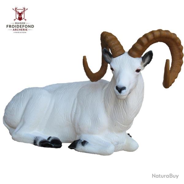 Mouflon de Dall couch� Cible 3D - SRT