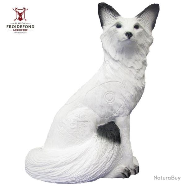 Renard polaire blanc Cible 3D - SRT