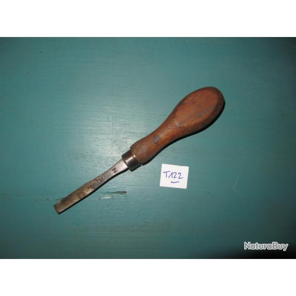 Tournevis plat  ancien-(repT122)