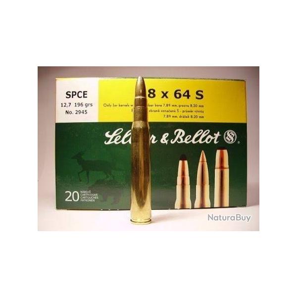 Balles 8x64s