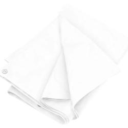 B&acirc;che PEHD blanche 2x3 m 180 g/m&sup2; r&eacute;sistante &agrave; l'eau avec oeillets