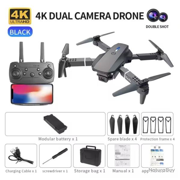 ENCHERE 1 EURO.....Drone pliable � double cam�ra, mod�le quadricopt�re