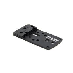 TONI SYSTEM | Plaque de montage | Queue d'aronde | BERETTA 92X Performance | Empreinte Holosun RMR