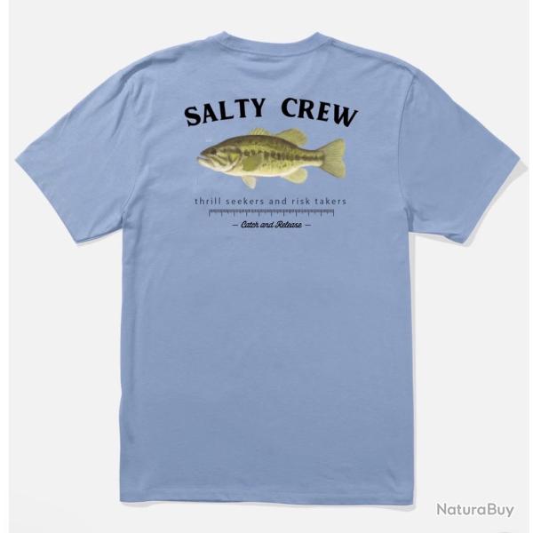 Salty Crew T-shirt Bigmouth Premium S/S - Bleu marine