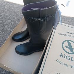 Bottes aigle junior neuves pointure 35