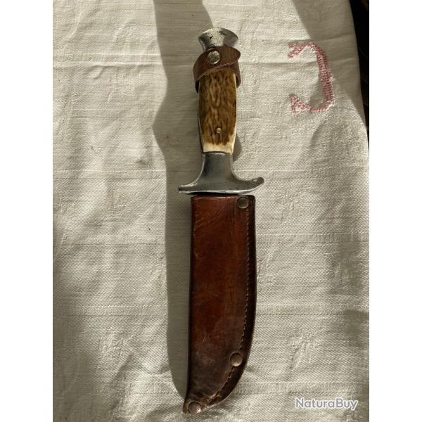 Ancien couteau de scout la hutte inox