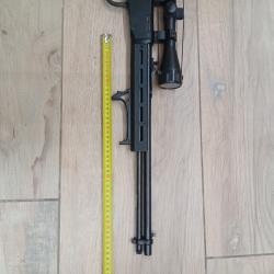 Carabine 22lr &agrave; levier sous garde Rossi rio Bravo tactical