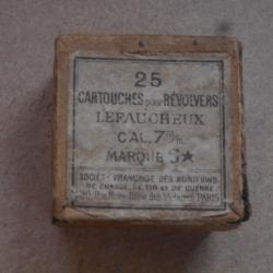 boite compl&egrave;te 7mm a broche .