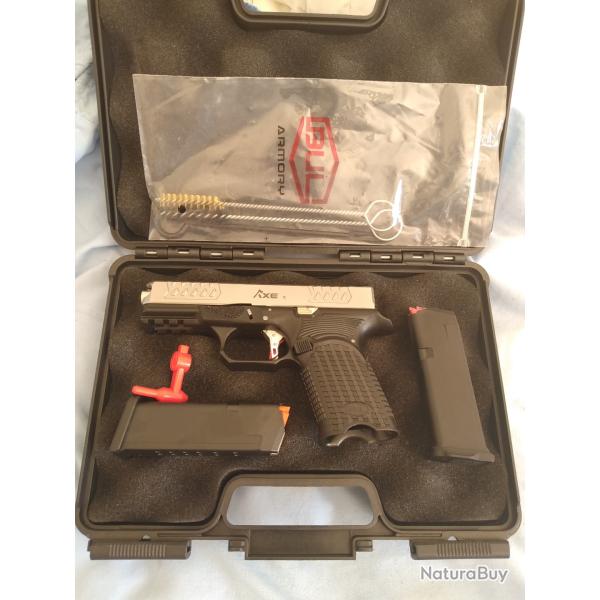 A vendre pistolet 9mm BullArmory Axe cleaver compact
