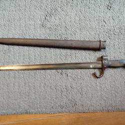 Ba&iuml;onnette Berthier 1892 long quillon