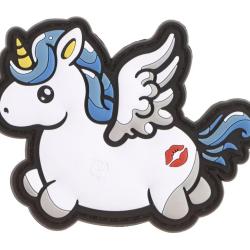 PATCH PVC BLUE UNICORN