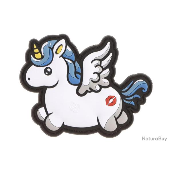 PATCH PVC BLUE UNICORN