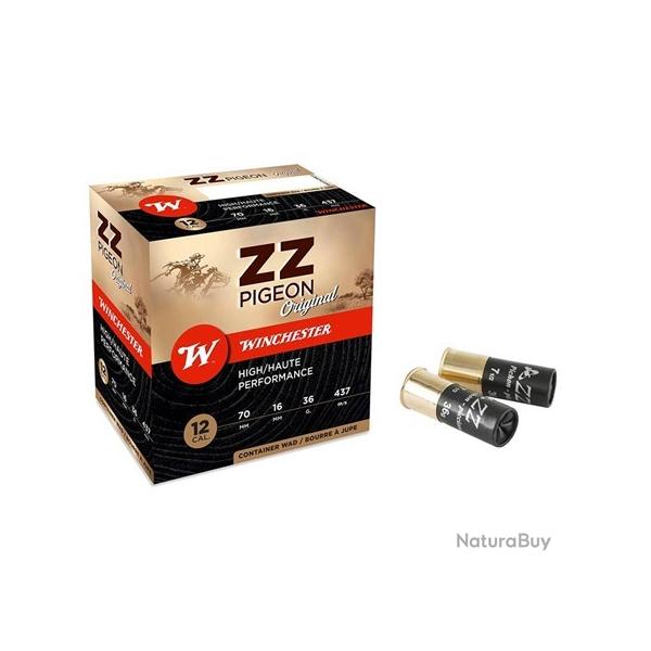 200 MUNITIONS WINCHESTER ZZ PIGEON ORIGINAL HAUTE PERFORMANCE 12X70 36G N� 6 NOUVELLE FABRICATION