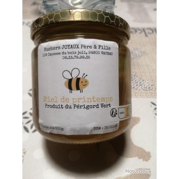 Pot de miel de printemps de 500g