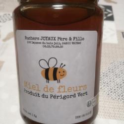 Pot de miel de fleurs de 1kg