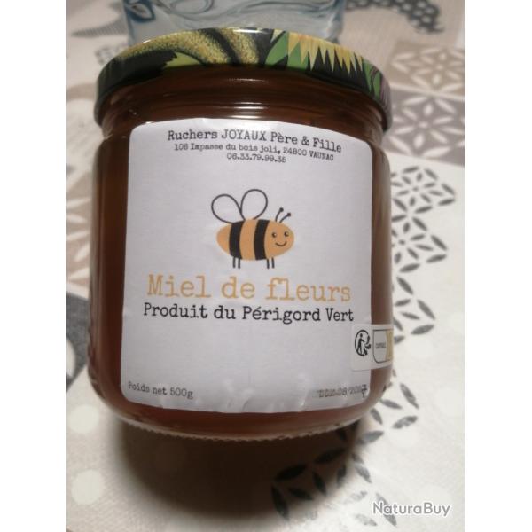 Pot de miel de fleurs de 500g