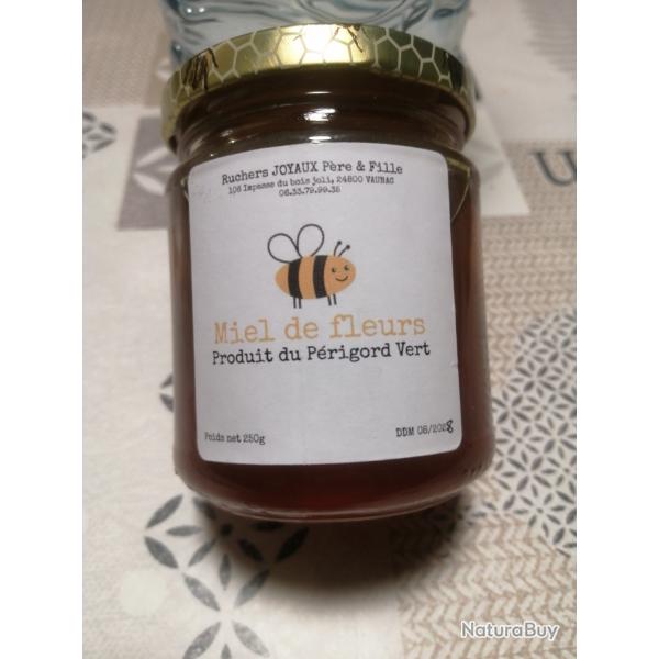 Pot de miel de fleurs de 250g