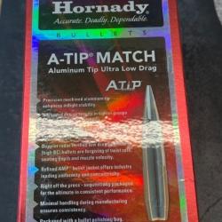 Ogives 6.5mm .264 135 gr A-TIP Match x 100 Hornady 26179