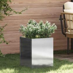 Cache-pot de jardin Acier inoxydable 32 x 32 x 40 cm