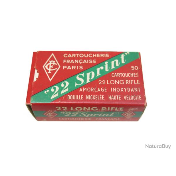 Boite de 50 cartouches 22 Sprint CF - Cat�gorie C