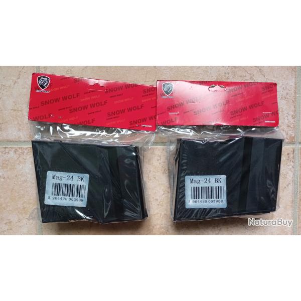 2 Chargeurs Barett M82 Snowwolf neufs