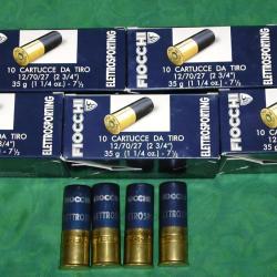 Cartouches fiocchi cal.12&times;50 35grs Lot 3