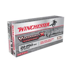 BALLES 22-250REM VARMINT LEAD FREE X 38GR X20