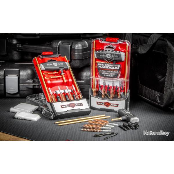 KIT DE NETTOYAGE POUR ARMES DE POING - GUN BOSS PRO