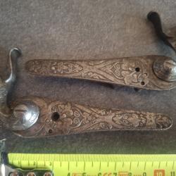 Paire de platines a broche