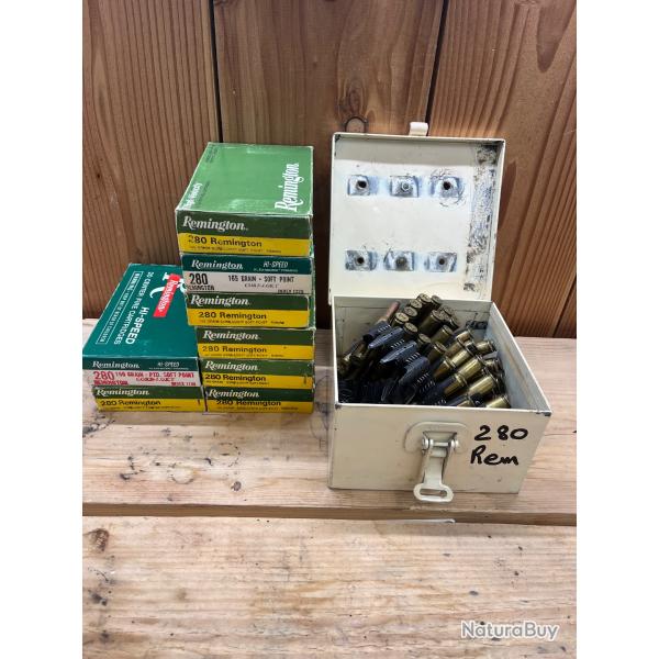 Balles 280 remington