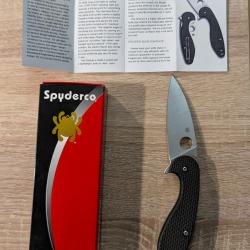 Spyderco Sliverax - CPM S30V - Carbon Fiber/G10 - Excellent &eacute;tat