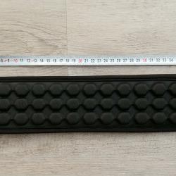 Coussinet pour sangle "LEKATO" - Noir - Nylon/N&eacute;opr&egrave;ne - grand format