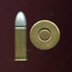10.4 mm Schalcht-Pistol abattage - Rare cartouche allemande 19e si&egrave;cle - balle zinc - PORT COMPRIS